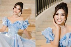 Hoa hậu Đỗ Thị Hà mặc váy công chúa, khoe nhan sắc xinh đẹp như Cinderella