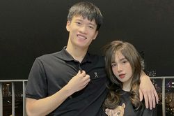 Phong cách Hoàng Đức khi đi cạnh bạn gái