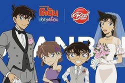 Ê-kíp Thám Tử Lừng Danh Conan tạo hiệu ứng để fan Shinichi - Ran và Conan - Haibara 'xé' nhau?