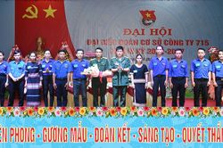 Đại hội đại biểu Đoàn cơ sở Công ty 715