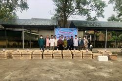 Triển khai mô hình chăn nuôi vịt biển an toàn sinh học tại xã Hải Quế