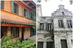 Cận cảnh hai dinh thự cổ của vua Bảo Đại ở Hà Nội