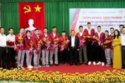 Khen thưởng các vận động viên Cần Thơ đạt thành tích xuất sắc tại SEA Games 31