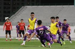 HLV Gong Oh-kyun tăng khối lượng tập luyện cho U23 Việt Nam