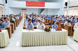 Hội nghị báo cáo viên cung cấp thông tin về chăm sóc sức khỏe nhân dân về bệnh đột quỵ