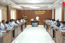 UBND tỉnh An Giang làm việc với Đại học Quốc gia TP. Hồ Chí Minh về kế hoạch hợp tác năm 2022