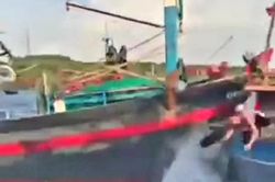 Tàu cá Quảng Nam đâm chìm tàu Quảng Trị ở khu vực đảo Cồn Cỏ