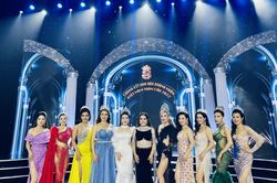 Người đẹp Dạ hội Nguyễn Thị Thanh Huyền xuất hiện thần thái trong đêm chung kết Hoa hậu Doanh nhân Việt Nam Toàn cầu 2022