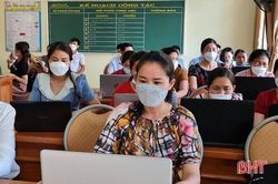 Đoàn viên công đoàn, người lao động ở huyện Kỳ Anh sôi nổi tham gia thi tìm hiểu pháp luật