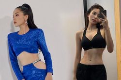 Khoe đường thắt eo đẹp đến siêu thực, Kỳ Duyên bị hỏi có 'rút xương sườn' hay không?