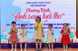 Quận Thanh Xuân: Tết Thiếu nhi cùng chương trình 'Ánh sáng tuổi thơ'