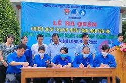 Chiến dịch tình nguyện hè tạo giá trị tốt đẹp trong cộng đồng