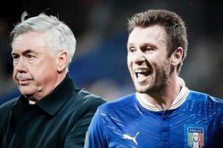 Cassano sai lầm khi nhận xét về Ancelotti