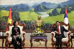 Việt Nam - Lào hợp tác hiệu quả trên các lĩnh vực