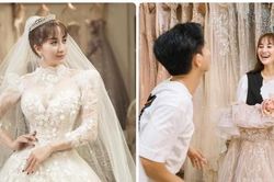 Khánh Thi đi thử váy cưới, ngày vui đã đến?