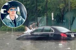 'Soái ca' đi Mercedes nổi nhất MXH kể lại pha xử lý khi xe ngập giữa biển nước