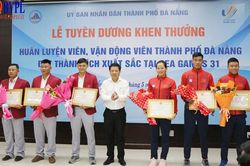 Đà Nẵng khen thưởng các HLV và VĐV đạt thành tích xuất sắc tại SEA Games 31