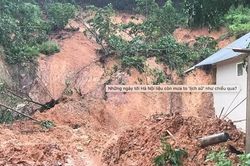 Thái Nguyên: Mưa lớn gây sạt lở đất làm 3 người chết