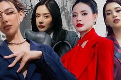 Mỹ nhân Việt diện vest: Hoa hậu Thùy Tiên quyền lực, Midu chuộng style thanh lịch