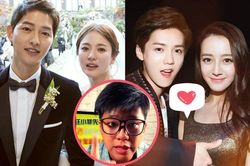 Blogger gây náo loạn vụ Địch Lệ Nhiệt Ba - Lộc Hàm từng leak ảnh đám cưới Song Hye Kyo - Song Joong Ki