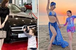 Đơn thân nuôi con không trợ cấp, Ly Kute, Phương Trinh Jolie vẫn sống sang chảnh, con không thiếu gì