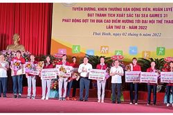 Thái Bình tuyên dương vận động viên, huấn luyện viên đạt thành tích xuất sắc tại SEA Games 31