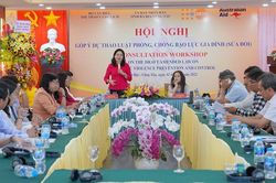 Hội nghị góp ý dự thảo Luật Phòng, chống bạo lực gia đình (sửa đổi) tại Vũng Tàu
