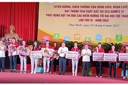 Thái Bình tuyên dương vận động viên, huấn luyện viên đạt thành tích xuất sắc tại SEA Games 31