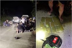 Nghệ An: 2 đối tượng buôn ma túy dùng súng bắn công an để tẩu thoát