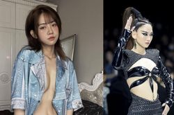 Lê Bống khoe ảnh bán nude sau tranh cãi tại tuần lễ thời trang, nhưng sao vòng eo lạ thế này
