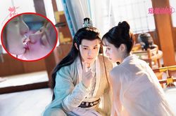 Khán giả cạn lời với cảnh 'cắn môi' phản cảm trong Hoa Gian Tân Nương, Quảng Điện bị réo tên