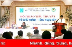 Hội thảo tiểu thuyết Vũ Quốc Khánh và Tống Ngọc Hân