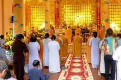 Kon Tum: Chùa Huệ Hương trang nghiêm tổ chức lễ húy nhật Hòa thượng Thích Từ Vân
