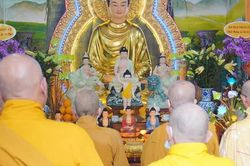 Lễ an vị Phật, khôi phục hoạt động tôn giáo chùa Phước Quang (quận 3)