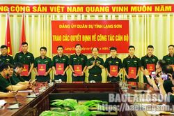 Đảng ủy Quân sự tỉnh trao 85 Quyết định về công tác cán bộTin khácSẵn sàng cho kỳ thi tuyển sinh vào lớp 10Người đi tìm hình của nước