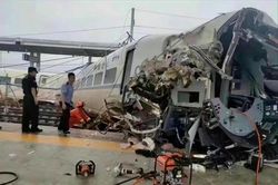 Tàu cao tốc ở Trung Quốc trật bánh, lái tàu thiệt mạng