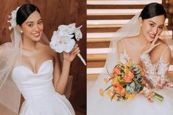 Hoa hậu Tiểu Vy khoe loạt ảnh rạng rỡ với váy cưới, nàng hậu sắp có tin vui?