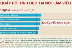 Bộ Quy tắc về phòng, chống quấy rối tình dục tại nơi làm việc: Vẫn còn nhiều băn khoăn
