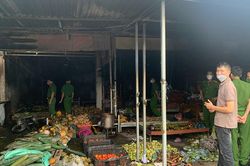 Cháy chợ Mường Thanh gây thiệt hại gần 2 tỷ đồng