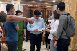Cảnh sát xuất hiện tại nhà ông Nguyễn Thanh Long