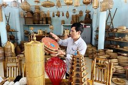 Kinh tế Công nghiệp - TTCN Quảng Điền tổ chức cuộc thi sáng tác, thiết kế mẫu mã sản phẩm mây, tre