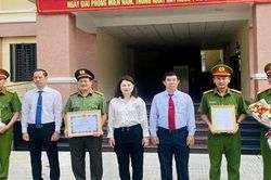 Khen thưởng Công an huyện Nhơn Trạch về thành tích phá nhiều vụ án