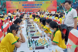 Gần 1.100 kỳ thủ tranh tài Giải vô địch Cờ vua trẻ quốc gia 2022