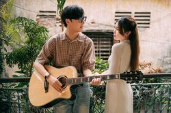 Ngọt ngào với bộ ảnh 'Em và Trịnh' tái hiện Việt Nam xưa