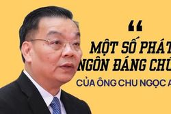 Những phát ngôn đáng chú ý của ông Chu Ngọc Anh trong gần 2 năm ngồi ghế Chủ tịch Hà Nội