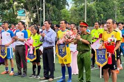 Thể thao Thể thao 9 đội tham gia Giải bóng đá mini truyền thống Khối Nội chính