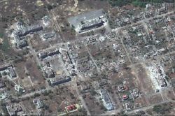 Ảnh vệ tinh cho thấy giao tranh khốc liệt ở Donbass
