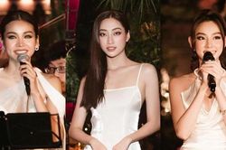 Màn đọ sắc của Hoa hậu Thùy Tiên, Lương Thùy Linh và Top 10 Miss Grand Thailand tại tiệc chia tay
