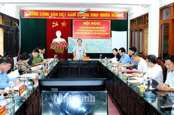 UBND tỉnh kiểm tra tình hình thực hiện Dự án đầu tư xây dựng tuyến đường Đông - Tây, tỉnh Ninh Bình (giai đoạn I)