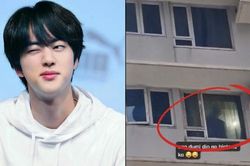Góc lạ lắm: Đẹp trai toàn cầu Jin (BTS) không ngờ có ngày bị nhầm thành 'bóng ma'